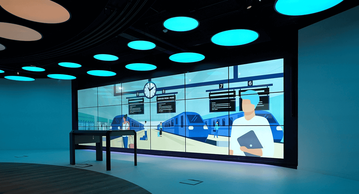 DISPLAX TILE PRO installáció